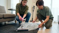 普通の薄手ビニール袋で、掃除機ローラーの毛が取れやすくなる理由